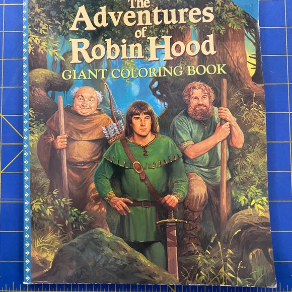 The Adventures of Robin Hood Giant Coloring Book - Picture 2 of 7